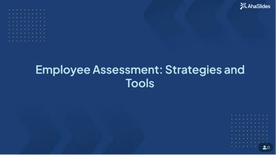 Employee Training Needs Assessment