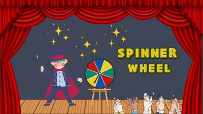Probability spinner wheel game