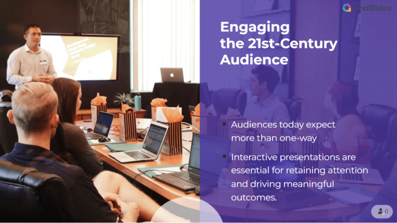 background presentation