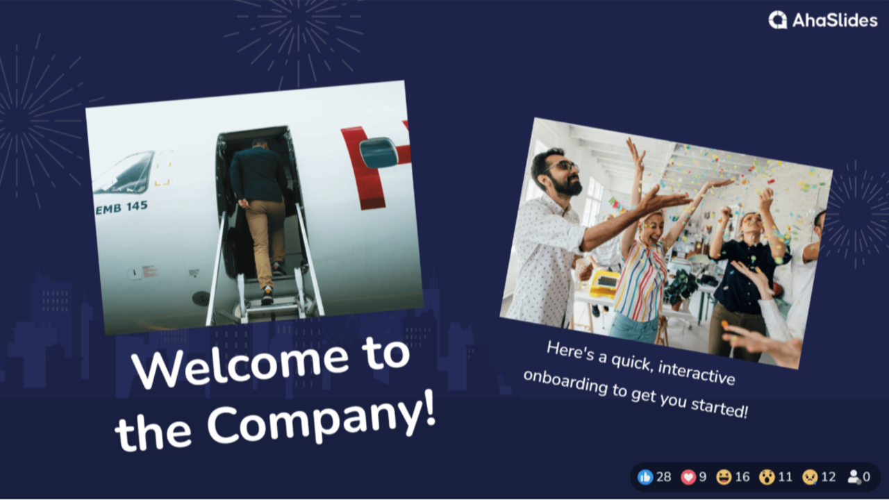 background presentation